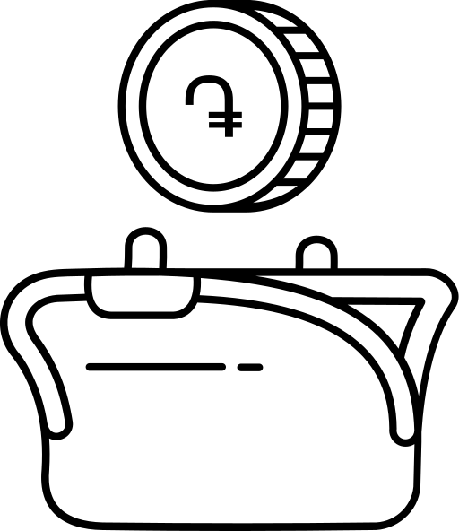 Armenian Generic black outline icon