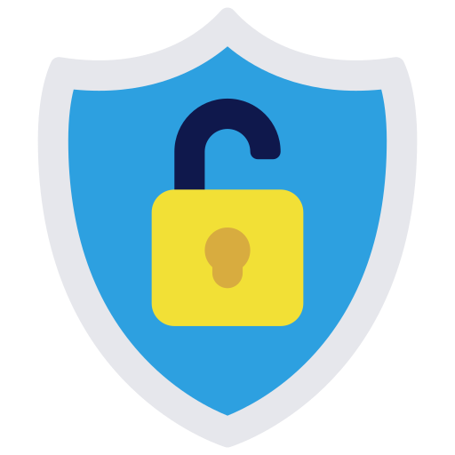 Unsecure Juicy Fish Flat icon