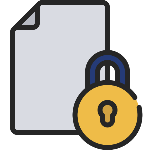 Data protection Juicy Fish Soft-fill icon