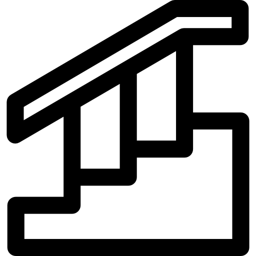 Лестница Curved Lineal иконка