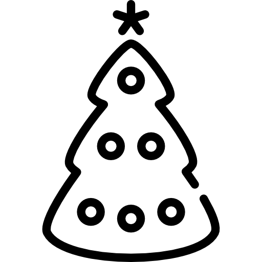 weihnachtsbaum Special Lineal icon