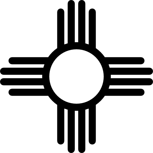 sol nativo americano  icono