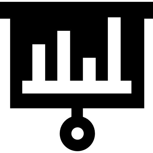 gráfico de barras  Ícone