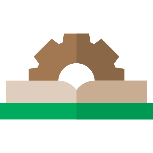 manual Basic Straight Flat icono