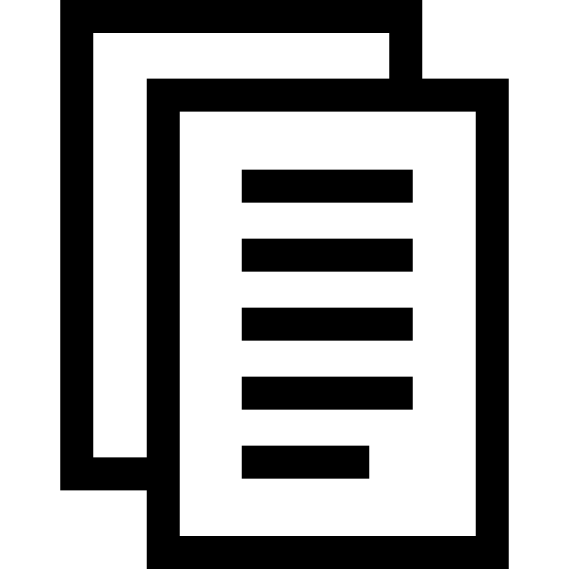 anmerkungen Basic Straight Lineal icon