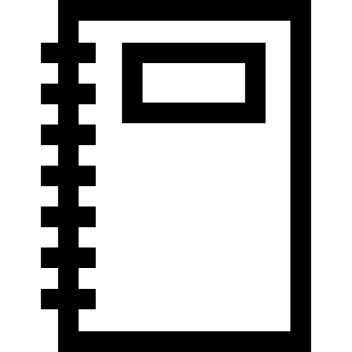 zeszyt Basic Straight Lineal ikona