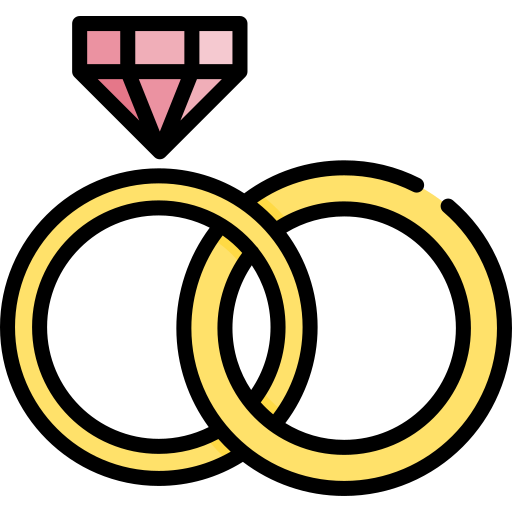 Rings Special Lineal color icon