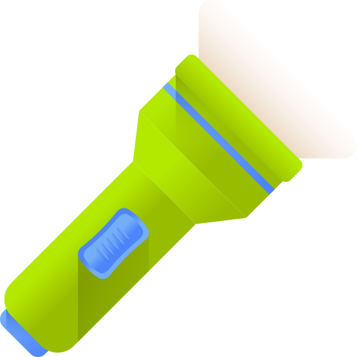 Flashlight 3D Color icon