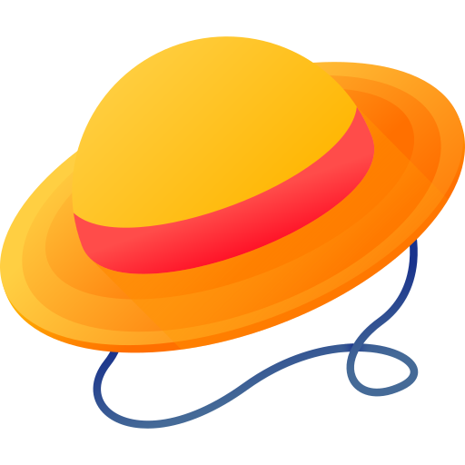 帽子 3D Color icon