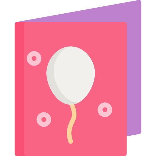 Birthday card Special Flat icon