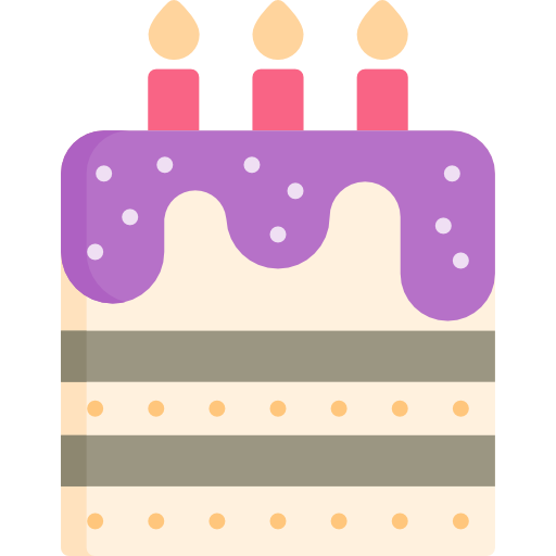 誕生日ケーキ Special Flat icon