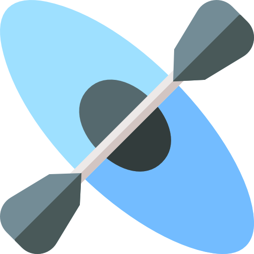 カヤック Basic Straight Flat icon