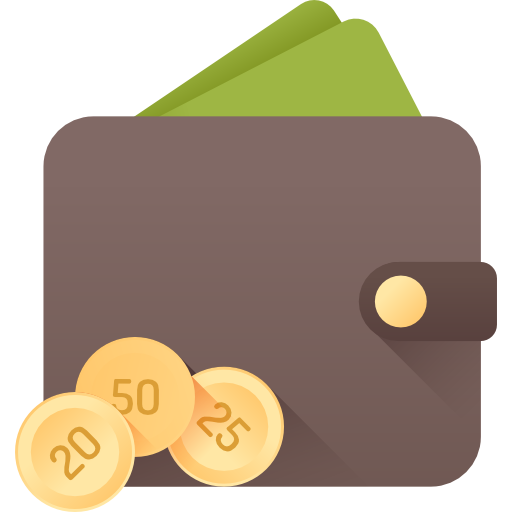 財布 3D Color icon