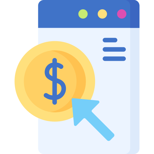 pay-per-click Special Flat icon