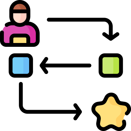 User experience Special Lineal color icon