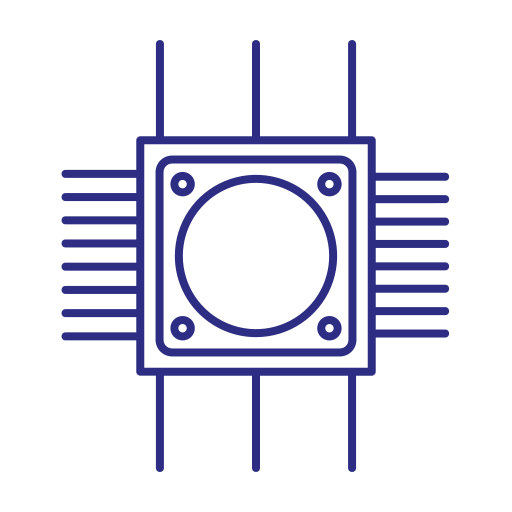 プロセッサー Generic color outline icon