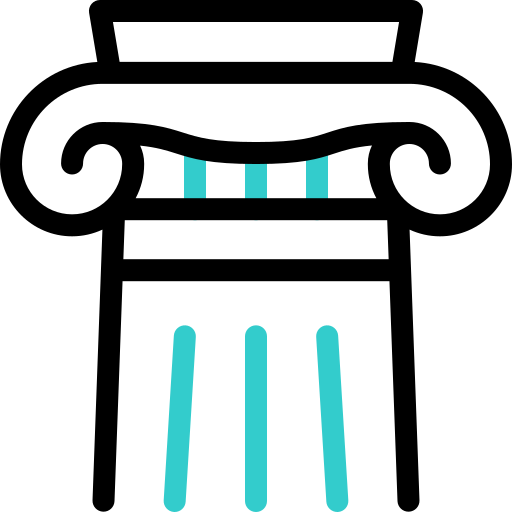 桁 Basic Accent Outline icon