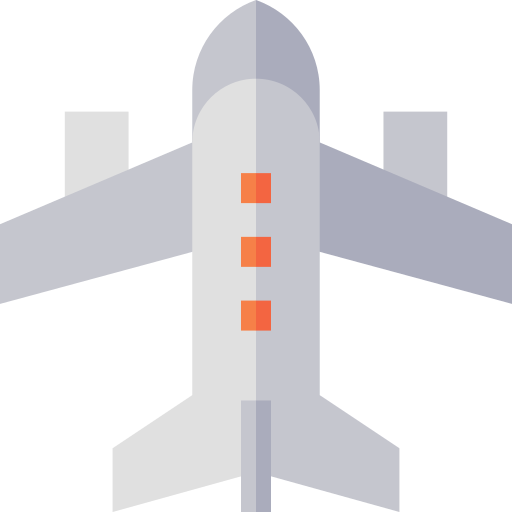 frachtflugzeug Basic Straight Flat icon