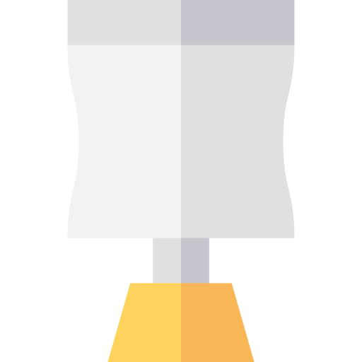 zuurstofmasker Basic Straight Flat icoon