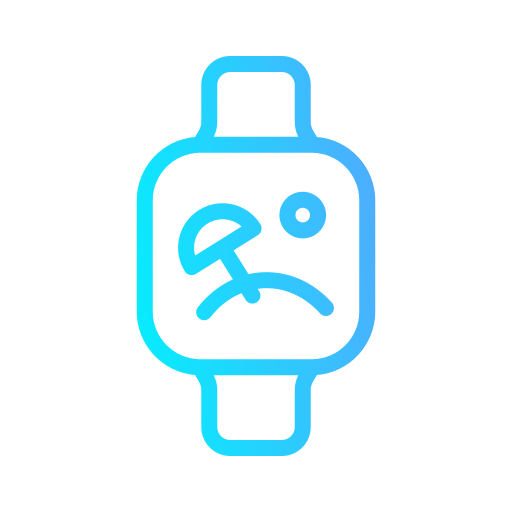 Smartwatch Generic gradient outline icon