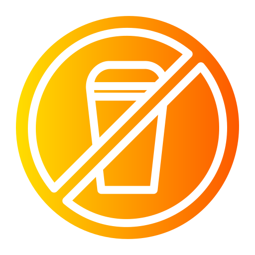 No drinks Generic gradient fill icon