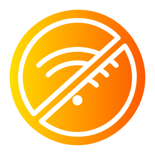 No wifi Generic gradient fill icon