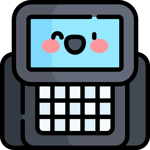 Sidekick phone Kawaii Lineal color icon
