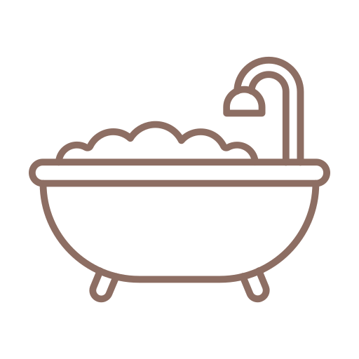 Bathtub Generic color outline icon