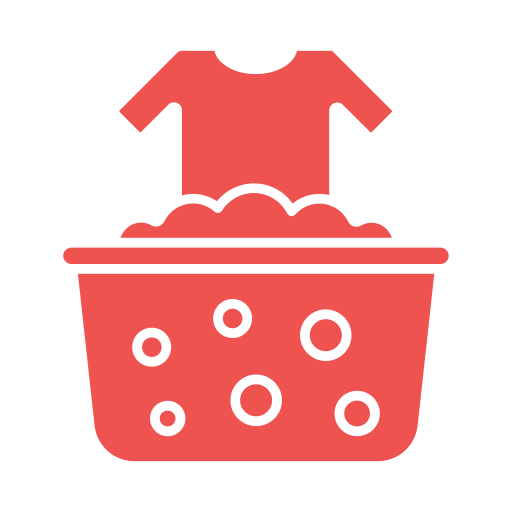 Washing clothes Generic color fill icon