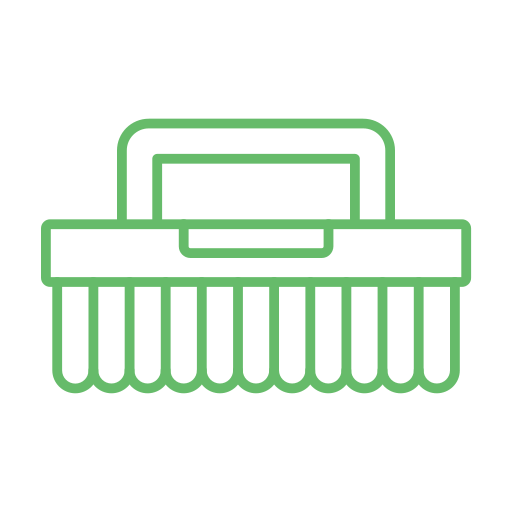Cleaning brush Generic color outline icon