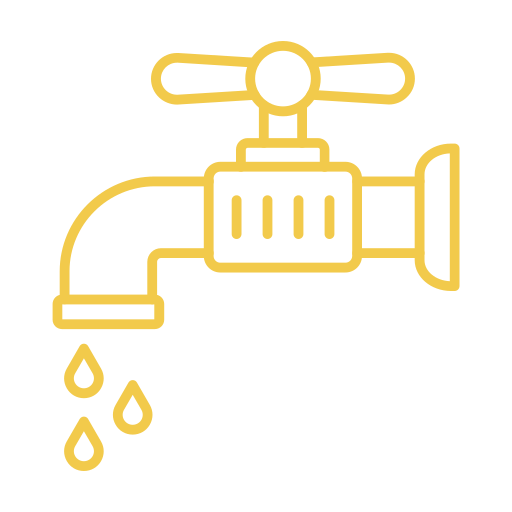 rubinetto dell'acqua Generic color outline icona