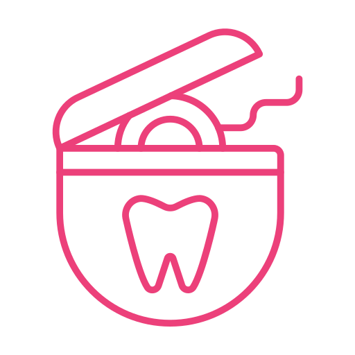 hilo dental Generic color outline icono