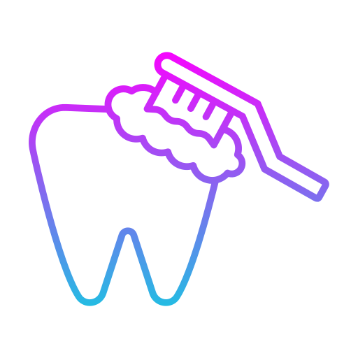cepillado de dientes Generic gradient outline icono