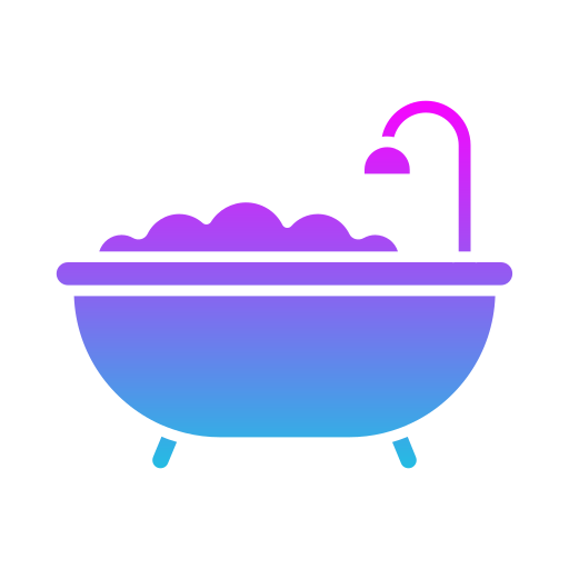 bañera Generic gradient fill icono