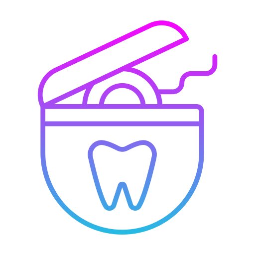 fio dental Generic gradient outline Ícone