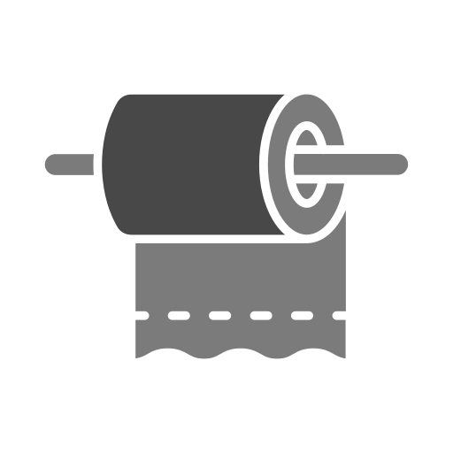 Toilet paper Generic color fill icon