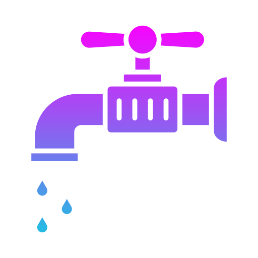 waterkraan Generic gradient fill icoon