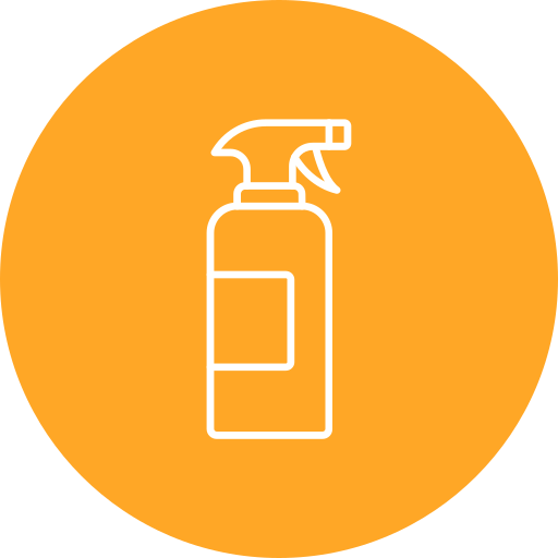 spray detergente Generic color fill icona