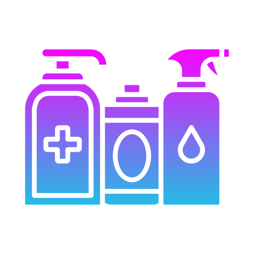Hygiene products Generic gradient fill icon