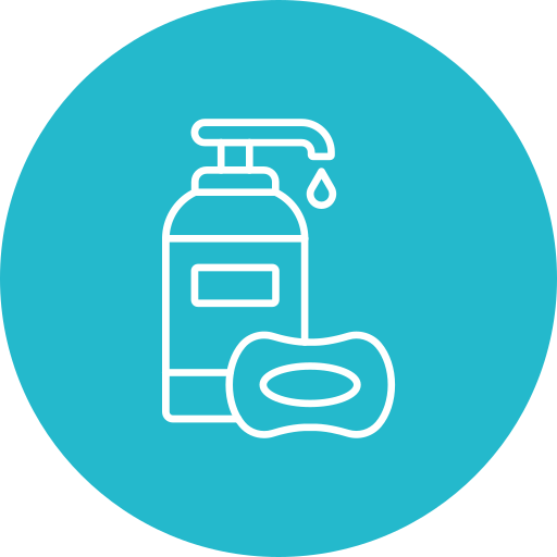 Hand soap Generic color fill icon