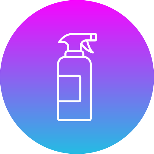 spray czyszczący Generic gradient fill ikona