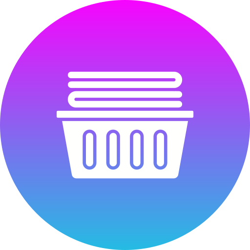 Laundry basket Generic gradient fill icon