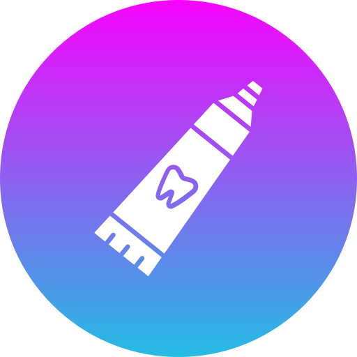 Toothpaste Generic gradient fill icon