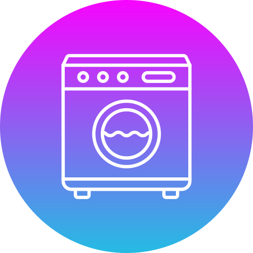 machine à laver Generic gradient fill Icône