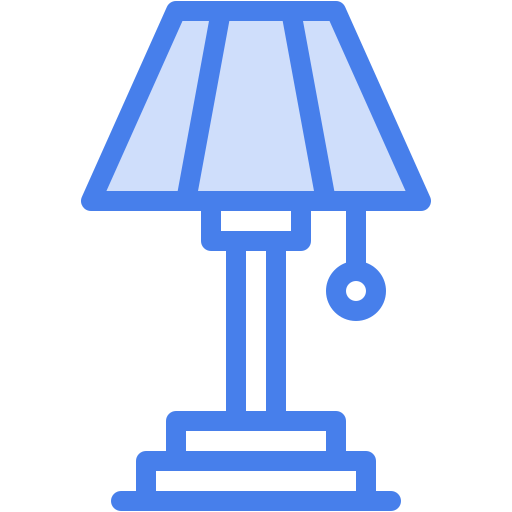 lampada da pavimento Generic color lineal-color icona