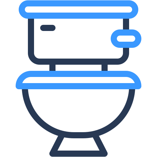 toaleta Generic color outline ikona