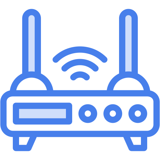 routeur sans fil Generic color lineal-color Icône