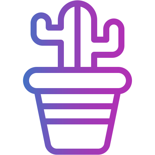 실내 식물 Generic gradient outline icon