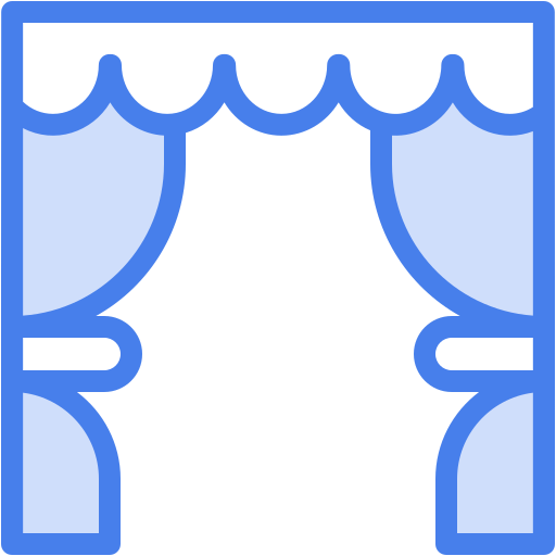 cortinas Generic color lineal-color icono