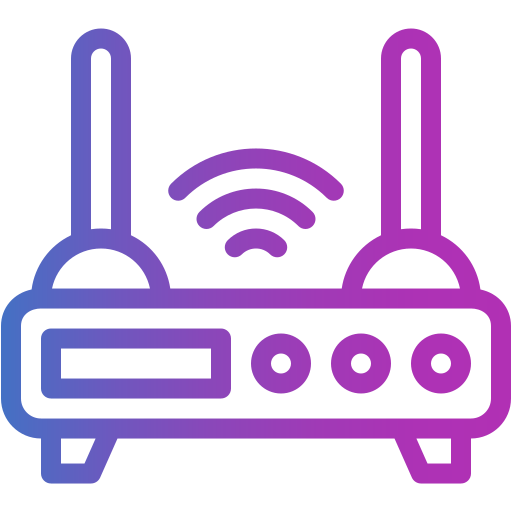 Wireless router Generic gradient outline icon